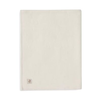 Jollein Cosy Knit Babydeken, ivoor, fluweel, 75 x 100 cm, 60% katoen, 40% acryl, binnenkant 100% polyester, voor babywieg, tog 2.0, Oeko-Tex gecertificeerd, gebreid patroon Jollein Cosy Knit Babydeken, ivoor, fluweel, 75 x 100 cm, 60% katoen, 40% acryl, binnenkant 100% polyester, voor babywieg, tog 2.0, Oeko-Tex gecertificeerd, gebreid patroon
