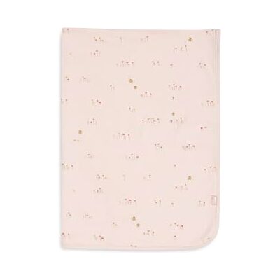 Jollein Jersey babydeken, Pretty Picnic, 75 x 100 cm, 100% jersey katoen, knuffeldeken voor wieg, 1,0 TOG, Oeko-Tex gecertificeerd Jollein Jersey babydeken, Pretty Picnic, 75 x 100 cm, 100% jersey katoen, knuffeldeken voor wieg, 1,0 TOG, Oeko-Tex gecertificeerd
