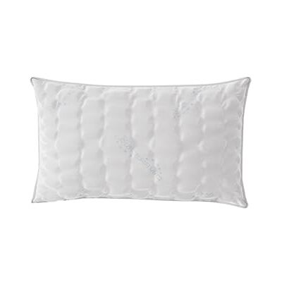 Italian Bed Linen MB HOME ITALY, Biokeramiek hoofdkussen, lichtgrijs, 45 x 75 cm Italian Bed Linen MB HOME ITALY, Biokeramiek hoofdkussen, lichtgrijs, 45 x 75 cm