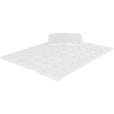 Träumeland Traeumeland T060178 set van 100 x 135 cm + 40 x 60 cm, wit Träumeland Traeumeland T060178 set van 100 x 135 cm + 40 x 60 cm, wit