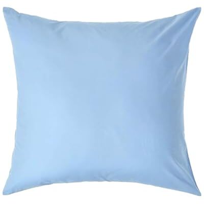 HOMESCAPES Kussensloop, 60 x 60 cm, Egyptisch katoen, draaddichtheid 200, vierkant, blauw HOMESCAPES Kussensloop, 60 x 60 cm, Egyptisch katoen, draaddichtheid 200, vierkant, blauw