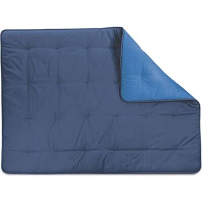Caleffi Mia Microvezelsokken, blauw, voor tweepersoonsbed Caleffi Mia Microvezelsokken, blauw, voor tweepersoonsbed