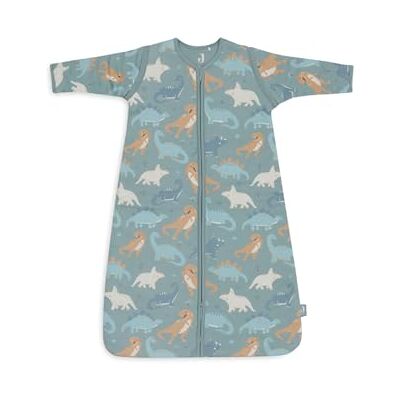 Jollein Roarsome Babyslaapzak, 90 cm, katoen, 2,0 tot 3,0 TOG, afneembare mouwen, Oeko-Tex-gecertificeerd, babyslaapzak, dino print Jollein Roarsome Babyslaapzak, 90 cm, katoen, 2,0 tot 3,0 TOG, afneembare mouwen, Oeko-Tex-gecertificeerd, babyslaapzak, dino print