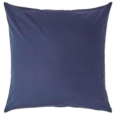 HOMESCAPES Kussensloop, 60 x 60 cm, van Egyptisch katoen, draaddichtheid 200, vierkant, marineblauw HOMESCAPES Kussensloop, 60 x 60 cm, van Egyptisch katoen, draaddichtheid 200, vierkant, marineblauw