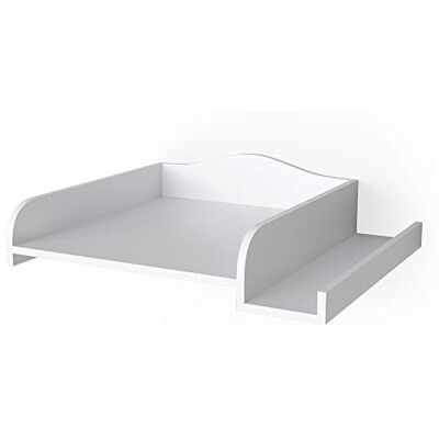 Vicco Luierblad, wit, 83,2 x 72 cm Vicco Luierblad, wit, 83,2 x 72 cm