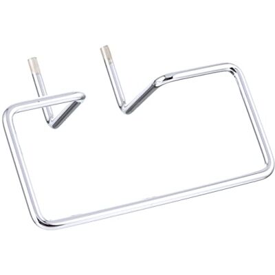 TEMPUR D3000 matrashouder, voor vrijstaand, verchroomd metaal, Eén maat, 2 stuks TEMPUR D3000 matrashouder, voor vrijstaand, verchroomd metaal, Eén maat, 2 stuks