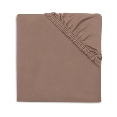 Jollein Jersey hoeslaken kinderbed melkachtig koffie 60 x 120 cm katoen Oeko-Tex gecertificeerd Jollein Jersey hoeslaken kinderbed melkachtig koffie 60 x 120 cm katoen Oeko-Tex gecertificeerd