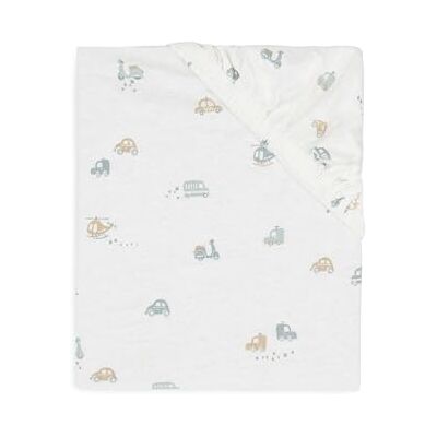 Jollein Jersey hoeslaken Voor wieg On The Go 40/50 x 80/90 cm 100% katoen Oeko-Tex gecertificeerd Jollein Jersey hoeslaken Voor wieg On The Go 40/50 x 80/90 cm 100% katoen Oeko-Tex gecertificeerd