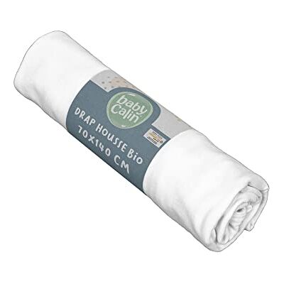 Babycalin Bio hoeslaken, 70 x 140 x 17 cm Babycalin Bio hoeslaken, 70 x 140 x 17 cm