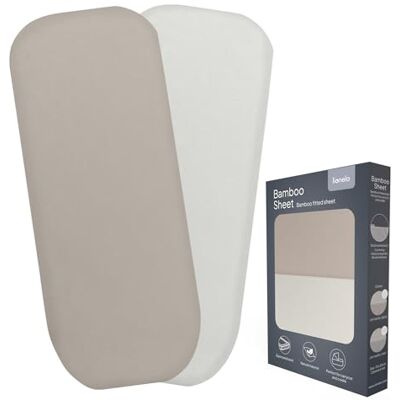 Lionelo Bamboe hoeslaken voor baby's (70 x 28 cm), 2 stuks Lionelo Bamboe hoeslaken voor baby's (70 x 28 cm), 2 stuks