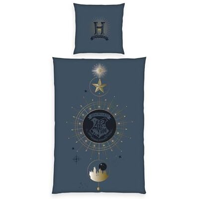 Herding Harry Potter beddengoedset, kussensloop 80 x 80 cm, omkeerbaar motief, dekbedovertrek 135 x 200 cm, met knoopsluiting, 100% versterkt katoen, zwart Herding Harry Potter beddengoedset, kussensloop 80 x 80 cm, omkeerbaar motief, dekbedovertrek 135 x 200 cm, met knoopsluiting, 100% versterkt katoen, zwart