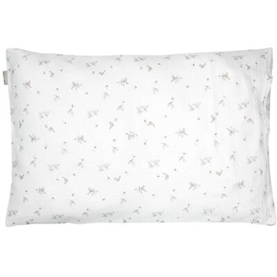Sevira Kids Taie d'oreiller en gaze de coton, Melody Made in France Sevira Kids Taie d'oreiller en gaze de coton, Melody Made in France