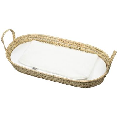 Sevira Kids Set matelas à langer : panier + matelas + drap-housse + tapis de change JEANNE Made in France Sevira Kids Set matelas à langer : panier + matelas + drap-housse + tapis de change JEANNE Made in France