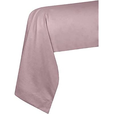 Stof Lovely CASA Kussensloop voor nekrol, afmetingen 45 x 185 cm, 100% katoen, Oeko-Tex gecertificeerd, uitstekende kwaliteit, oudroze, model Eden, beddengoed voor thuis, zacht en comfortabel, uniseks Stof Lovely CASA Kussensloop voor nekrol, afmetingen 45 x 185 cm, 100% katoen, Oeko-Tex gecertificeerd, uitstekende kwaliteit, oudroze, model Eden, beddengoed voor thuis, zacht en comfortabel, uniseks
