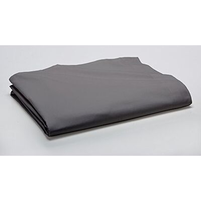 TODAY Bedlaken, 100% katoen, geweerkanon, 180 x 290 cm, antraciet TODAY Bedlaken, 100% katoen, geweerkanon, 180 x 290 cm, antraciet