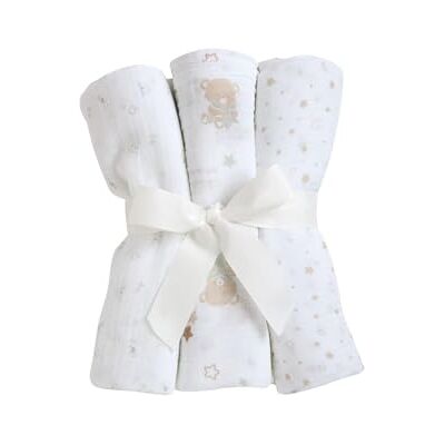 Chicco Baby jongens set van 3 lakens Taille unique Chicco Baby jongens set van 3 lakens Taille unique