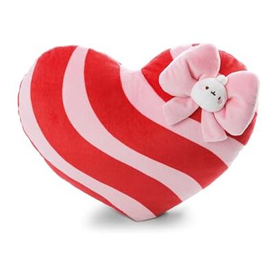 NICI Molang kussen in hartvorm, 32 x 26 cm, roze 62789 Zacht kussen voor kinderen en volwassenen, pluche kussen, ideaal voor thuis, kleuterschool of onderweg NICI Molang kussen in hartvorm, 32 x 26 cm, roze 62789 Zacht kussen voor kinderen en volwassenen, pluche kussen, ideaal voor thuis, kleuterschool of onderweg