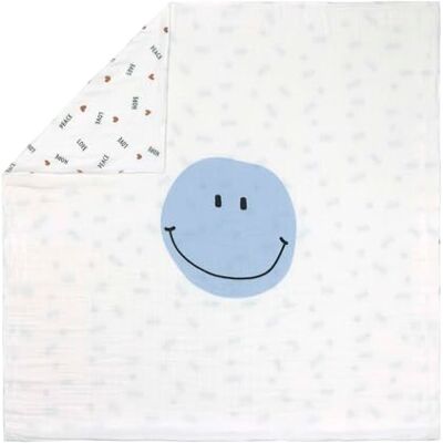 Lässig Baby inbakerdeken, zacht en ademend, heavenly soft deken Happy Rascals Smile Lässig Baby inbakerdeken, zacht en ademend, heavenly soft deken Happy Rascals Smile