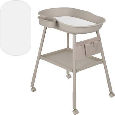 Lionelo Rosie Mobiele luiertafel met 4 geremde wielen Lionelo Rosie Mobiele luiertafel met 4 geremde wielen