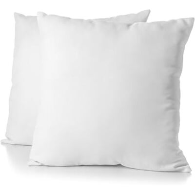 Blanrêve Set van 2 kussens van biologisch katoen – esthetisch – stevig comfort – 60 x 60 cm – gemaakt in Frankrijk Blanrêve Set van 2 kussens van biologisch katoen – esthetisch – stevig comfort – 60 x 60 cm – gemaakt in Frankrijk