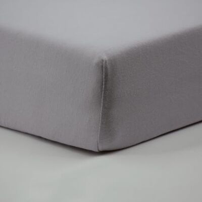 Babycalin Hoeslaken, 60 x 120 x 15 cm, grijs, Oeko-Tex-gecertificeerd Babycalin Hoeslaken, 60 x 120 x 15 cm, grijs, Oeko-Tex-gecertificeerd
