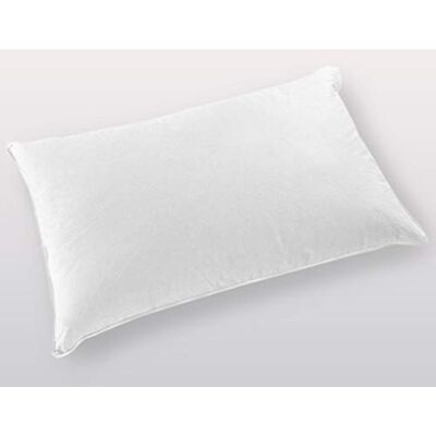 Gabel Nottetempo Kussen van veren, super comfort, 80 x 50 x 14 cm, wit Gabel Nottetempo Kussen van veren, super comfort, 80 x 50 x 14 cm, wit