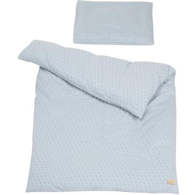 roba Lil Planet Bio babybeddengoed, 2-delig, 100 x 135 cm + 40 x 60 cm, GOTS en Oeko-Tex gecertificeerd, hemelsblauw roba Lil Planet Bio babybeddengoed, 2-delig, 100 x 135 cm + 40 x 60 cm, GOTS en Oeko-Tex gecertificeerd, hemelsblauw