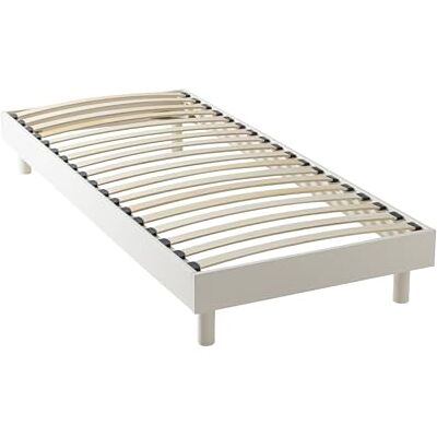 Terre de Nuit Basis Set van massief hout, gebroken wit, 90 x 190 cm Terre de Nuit Basis Set van massief hout, gebroken wit, 90 x 190 cm