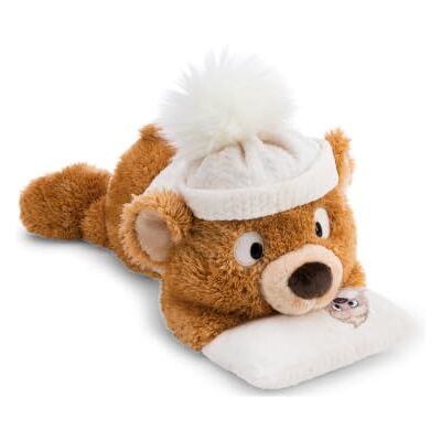 NICI Knuffelbeer Capiccino met kussen 35 cm Zachte metgezel om te knuffelen, spelen en te verzamelen, geluksbrenger, leuk cadeau voor kinderen en volwassenen NICI Knuffelbeer Capiccino met kussen 35 cm Zachte metgezel om te knuffelen, spelen en te verzamelen, geluksbrenger, leuk cadeau voor kinderen en volwassenen