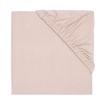 Jollein Jersey hoeslaken, wilde roze, 70 x 140 cm, 100% katoen, oudroze Jollein Jersey hoeslaken, wilde roze, 70 x 140 cm, 100% katoen, oudroze