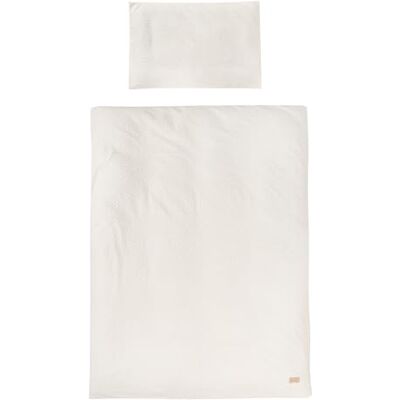 roba Seashells Oyster kinderbeddengoed 100 x 135 cm 2-delige set biologisch katoen GOTS en Oeko Tex 100 gecertificeerd wit roba Seashells Oyster kinderbeddengoed 100 x 135 cm 2-delige set biologisch katoen GOTS en Oeko Tex 100 gecertificeerd wit