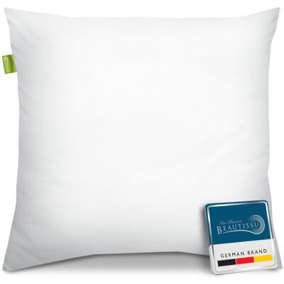 Beautissu Hoofdkussen 80x80 cm BeauNuit NK Gewatteerde Microvezel Vulling 800g – Wasbaar Kussen Geschikt voor Mensen met een Allergie Medium Zacht 80x80cm garnissage 800g convient aux personnes allergiques Oeko-TEX Coussin microfibre matelassé anti-alle Beautissu Hoofdkussen 80x80 cm BeauNuit NK Gewatteerde Microvezel Vulling 800g – Wasbaar Kussen Geschikt voor Mensen met een Allergie Medium Zacht 80x80cm garnissage 800g convient aux personnes allergiques Oeko-TEX Coussin microfibre matelassé anti-alle