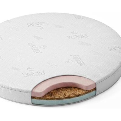 waldin OWAL 7-in-1 kleine kokosvezel matras voor babybed waldin OWAL 7-in-1 kleine kokosvezel matras voor babybed