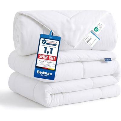 Bedsure dekbed 240x220 cm 4 seizoenen, Oeko-Test gecertificeerde ademende sprei, superzachte gezellige quilt Bedsure dekbed 240x220 cm 4 seizoenen, Oeko-Test gecertificeerde ademende sprei, superzachte gezellige quilt