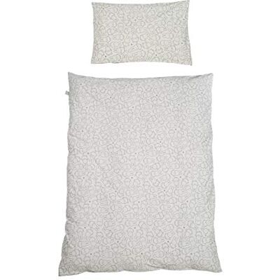 roba Miffy® Omkeerbaar Babybeddengoed, 2-delig, 100% zacht katoen, dekbedovertrek 100 x 135 cm + kussensloop 40 x 60 cm, grijs/motief kleine konijnen roba Miffy® Omkeerbaar Babybeddengoed, 2-delig, 100% zacht katoen, dekbedovertrek 100 x 135 cm + kussensloop 40 x 60 cm, grijs/motief kleine konijnen