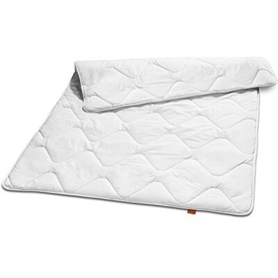 sleepling 194075 Lichtgewicht zomerdekbed voor kinderen (vulling 210 g 100% microvezel, 100 x 135 cm, wit sleepling 194075 Lichtgewicht zomerdekbed voor kinderen (vulling 210 g 100% microvezel, 100 x 135 cm, wit
