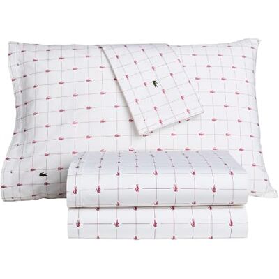 Lacoste Just Contempo Beddengoedset, barokroze, maat L Lacoste Just Contempo Beddengoedset, barokroze, maat L