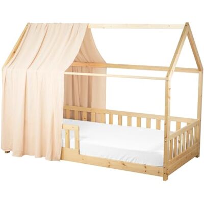 Sevira Kids Bedhemel van katoengaas 130 x 360 cm, gemaakt in Frankrijk Sevira Kids Bedhemel van katoengaas 130 x 360 cm, gemaakt in Frankrijk