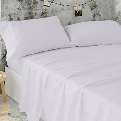 Blanco Hotellakens Beddengoed voor eenpersoonsbed, katoen/polyester, gemakkelijk te strijken, kleur grijs, verkrijgbaar in extra maten Blanco Hotellakens Beddengoed voor eenpersoonsbed, katoen/polyester, gemakkelijk te strijken, kleur grijs, verkrijgbaar in extra maten