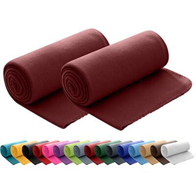 wometo 2 stuks omkeerbare deken 130 x 160 cm, stof, bordeaux, 130 x 160 cm wometo 2 stuks omkeerbare deken 130 x 160 cm, stof, bordeaux, 130 x 160 cm
