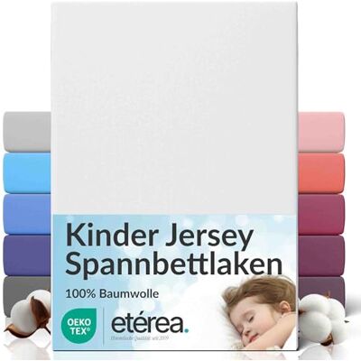 etérea Himmlische Qualität etérea comfort jersey hoeslaken voor kinderen 60 x 120 70 x 140 cm 100% katoen -voor matrassen tot 15 cm dikte wit etérea Himmlische Qualität etérea comfort jersey hoeslaken voor kinderen 60 x 120 70 x 140 cm 100% katoen -voor matrassen tot 15 cm dikte wit