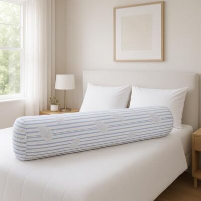 Blanrêve Bolster van Antan natuurlijke veer en milieuvriendelijk – gemiddeld stevig comfort – onderhoudsvriendelijk – gemaakt in Frankrijk – 140 cm Blanrêve Bolster van Antan natuurlijke veer en milieuvriendelijk – gemiddeld stevig comfort – onderhoudsvriendelijk – gemaakt in Frankrijk – 140 cm