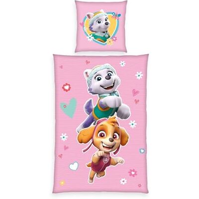 Herding Paw Patrol Beddengoed 80 x 80 cm met ritssluiting en omkeerbaar patroon dekbedovertrek 135 x 200 cm met ritssluiting Brille in the Dark 100% versterkt katoen Herding Paw Patrol Beddengoed 80 x 80 cm met ritssluiting en omkeerbaar patroon dekbedovertrek 135 x 200 cm met ritssluiting Brille in the Dark 100% versterkt katoen