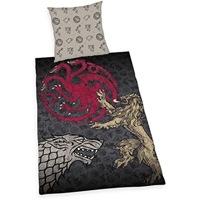 Herding Game of Thrones beddengoed, meerkleurig, 200 x 135 cm Herding Game of Thrones beddengoed, meerkleurig, 200 x 135 cm