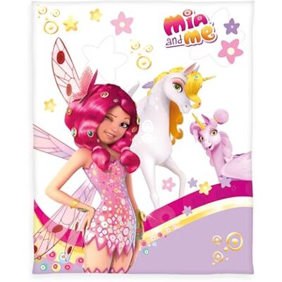 Herding Mia and Me Fleecedeken, 100% polyester, 130 x 160 cm Herding Mia and Me Fleecedeken, 100% polyester, 130 x 160 cm