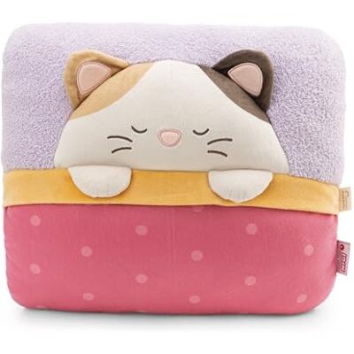 NICI Knuffel kat Angy, 35 x 30 x 18 cm 62916 Zacht pluche en kussen, schattige metgezel om te knuffelen en te spelen, voor kinderen en volwassenen, geweldig cadeau-idee NICI Knuffel kat Angy, 35 x 30 x 18 cm 62916 Zacht pluche en kussen, schattige metgezel om te knuffelen en te spelen, voor kinderen en volwassenen, geweldig cadeau-idee