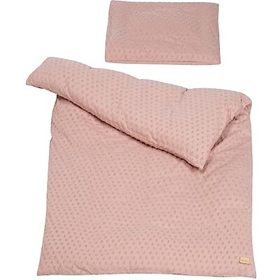 roba Lil Planet Biologisch babybeddengoed, 2-delig, 100 x 135 cm + 40 x 60 cm, GOTS en Oeko-Tex gecertificeerd, roze/paars roba Lil Planet Biologisch babybeddengoed, 2-delig, 100 x 135 cm + 40 x 60 cm, GOTS en Oeko-Tex gecertificeerd, roze/paars