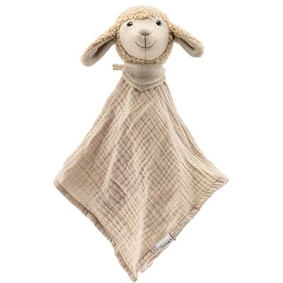 Sterntaler Knuffeldier van schapenvlok, licht chiffon, knuffeldier voor baby's en kinderen van hoogwaardige materialen, knuffeldier voor thuis en onderweg, beige Sterntaler Knuffeldier van schapenvlok, licht chiffon, knuffeldier voor baby's en kinderen van hoogwaardige materialen, knuffeldier voor thuis en onderweg, beige