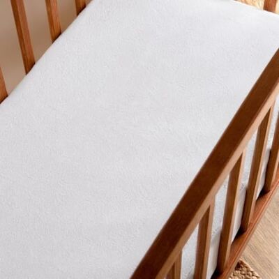 Kadolis Matrasbeschermer voor wieg, waterdicht, biologisch katoen, matrasbeschermer voor bed 40x80 cm, absorberend en ademend, waterdicht, PVC-vrij, OEKOTEX gecertificeerd Kadolis Matrasbeschermer voor wieg, waterdicht, biologisch katoen, matrasbeschermer voor bed 40x80 cm, absorberend en ademend, waterdicht, PVC-vrij, OEKOTEX gecertificeerd