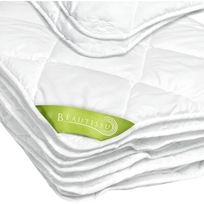 Beautissu BeauNuit JD 4-Seizoenen Dekbed 135 x 200 cm – Deken voor Dekbedovertrek – 2 Dekbedden Winterdeken/Zomerdeken met Knopen 135x200cm été et Couverture Boutons-Pression séparable anti allergie chaude boutons pression réversible toutes BeauNuit JD Beautissu BeauNuit JD 4-Seizoenen Dekbed 135 x 200 cm – Deken voor Dekbedovertrek – 2 Dekbedden Winterdeken/Zomerdeken met Knopen 135x200cm été et Couverture Boutons-Pression séparable anti allergie chaude boutons pression réversible toutes BeauNuit JD
